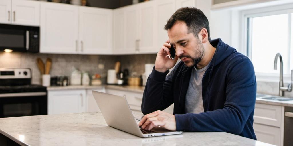 man trading forex
