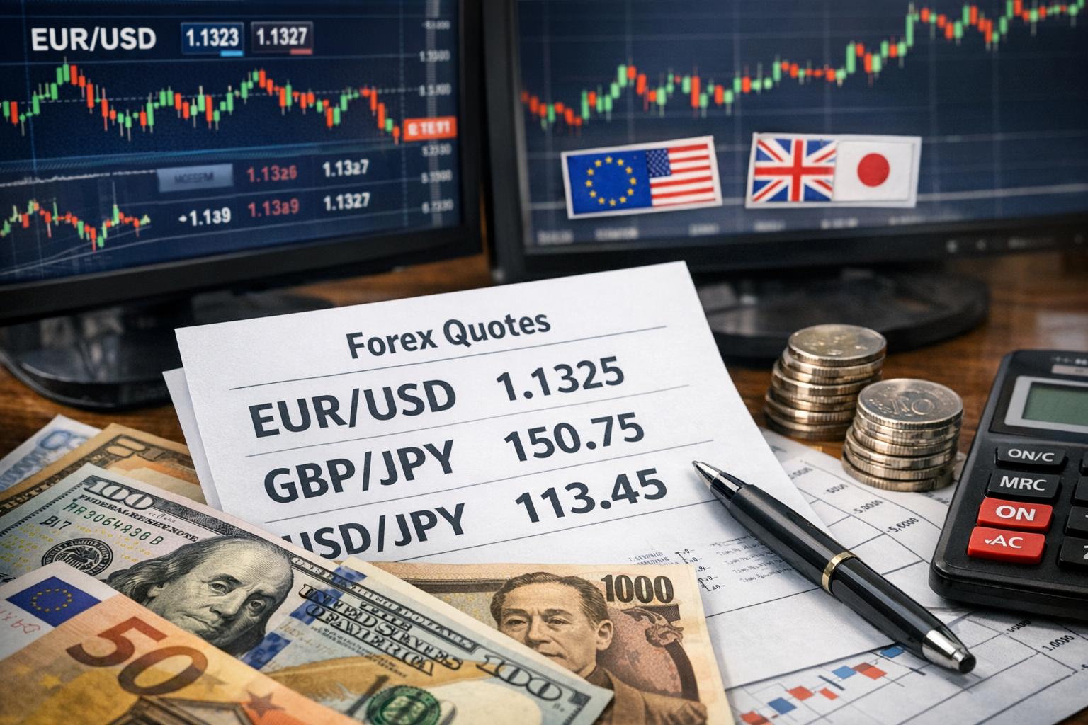How currency pairs are quoted in forex