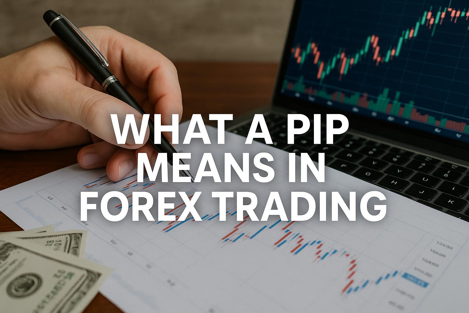 What a pip means in forex trading