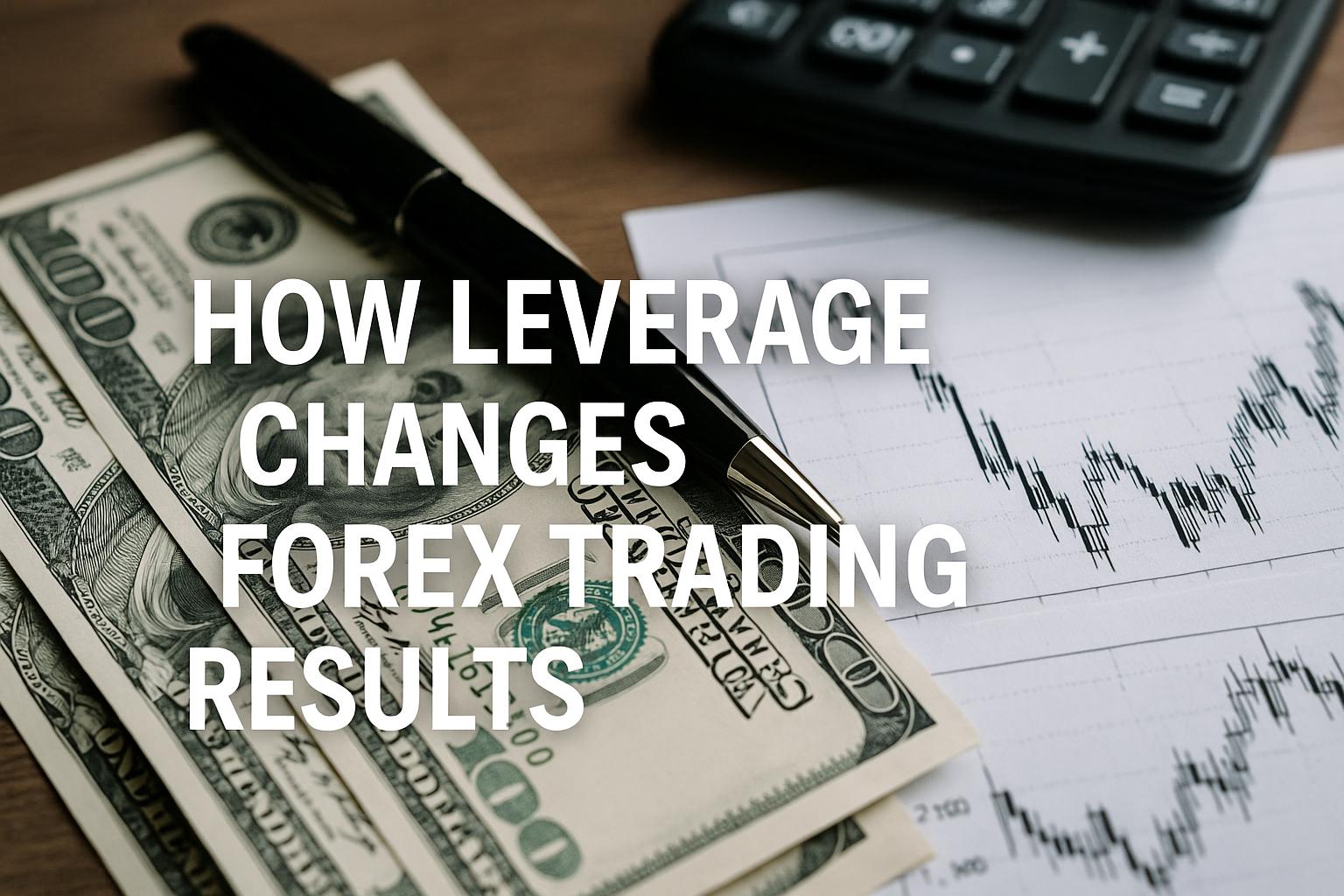 How leverage changes forex trading results
