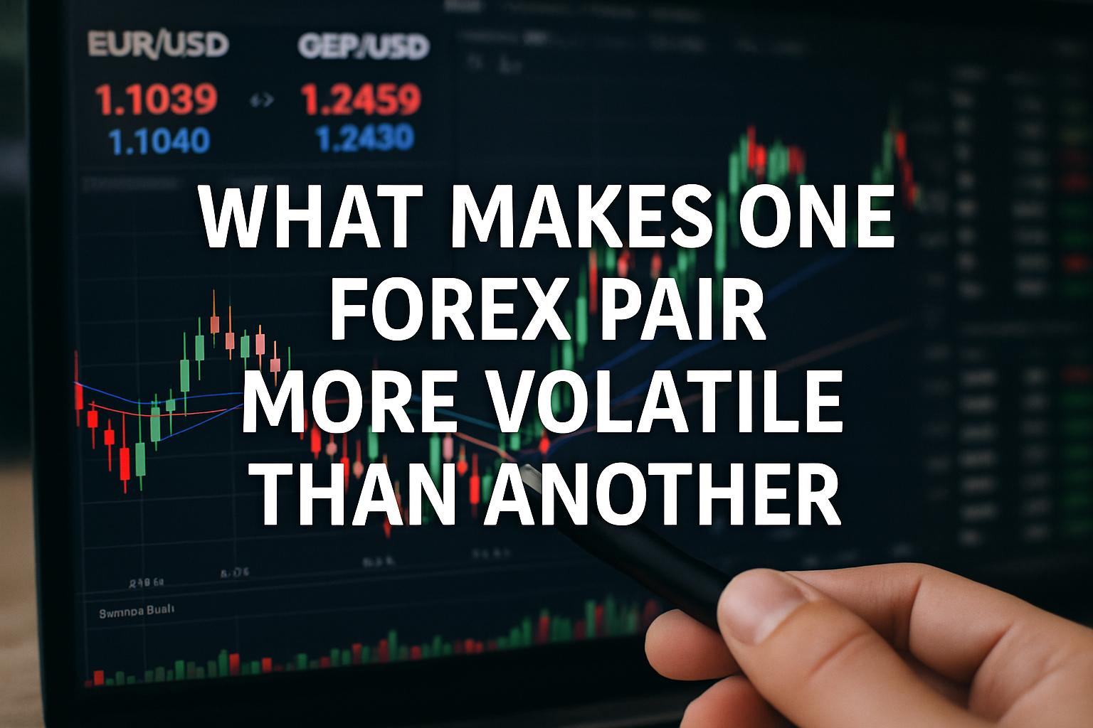 What makes one forex pair more volatile than another