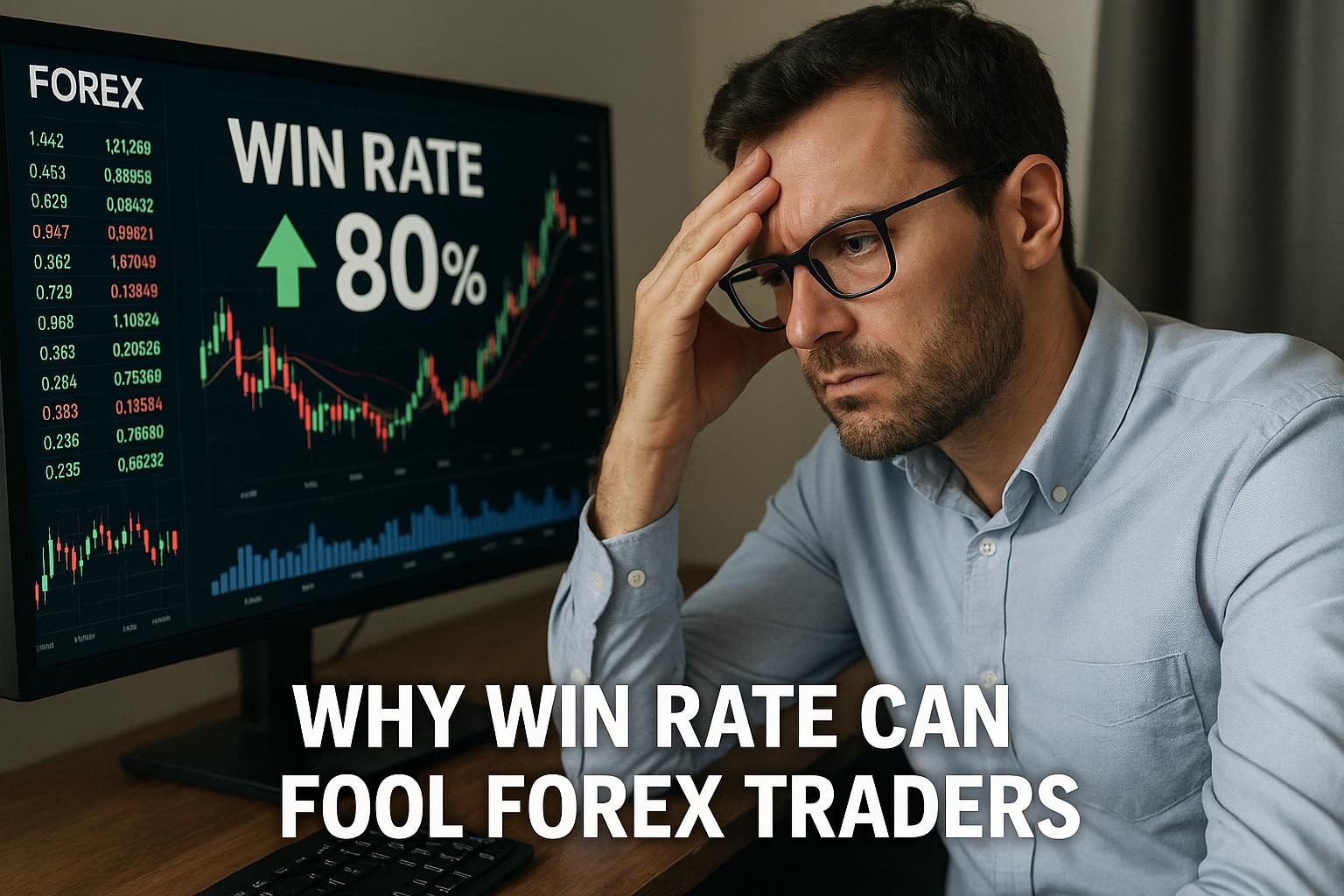 Why win rate can fool forex traders